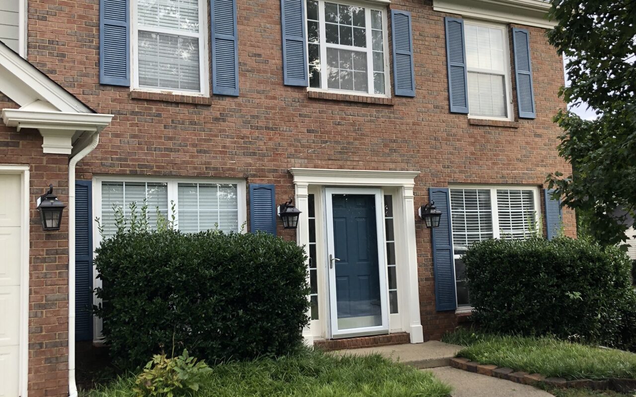 New Exterior Paint: Before Pictures